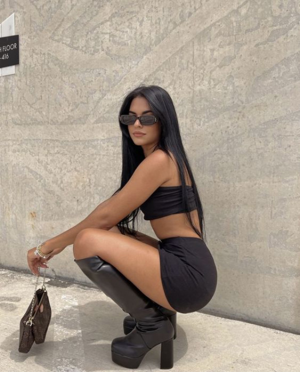 Latina Baddie Girl Sexy And Bold