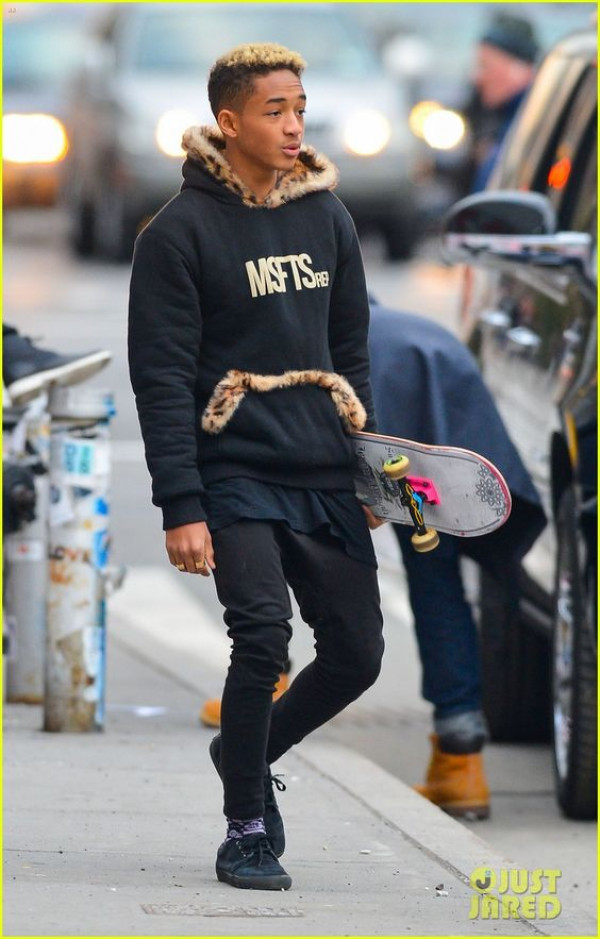 Jaden Smith In Black Hoodie Style