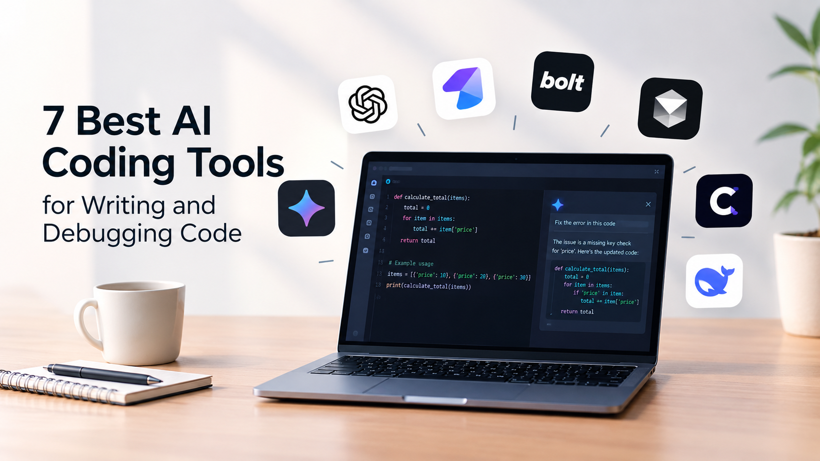7 Best AI Coding Tools for Writing and Debugging Code