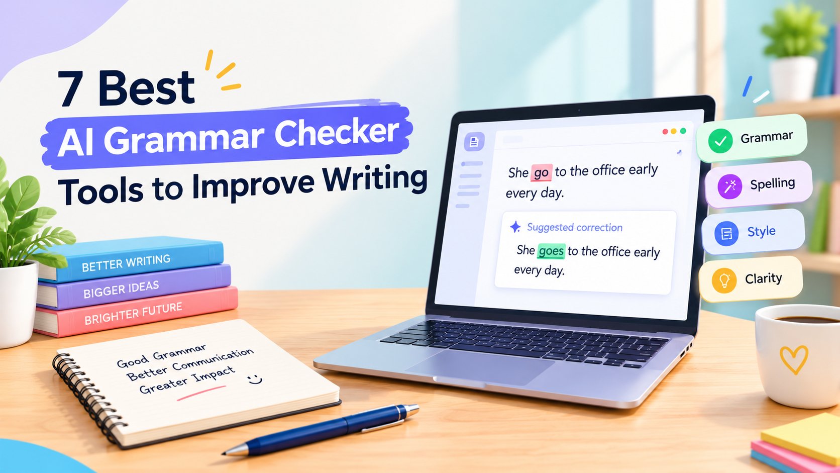 7 Best AI Grammar Checker Tools to Improve Writing