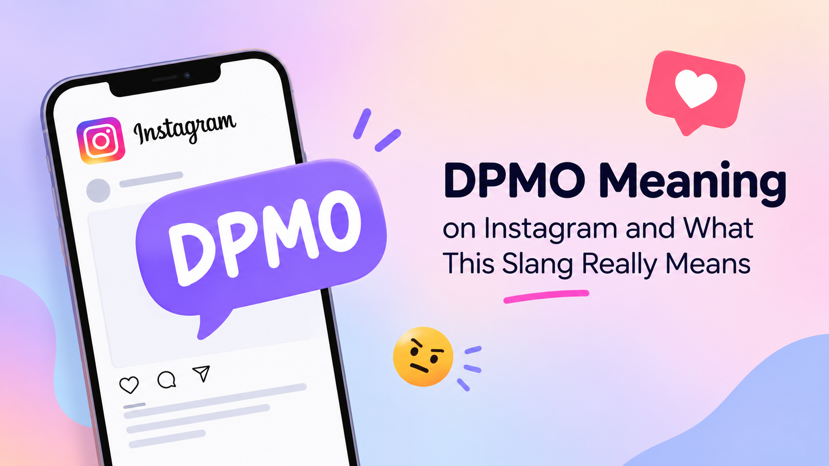 DPMO Meaning on Instagram and What This Slang Really Means.