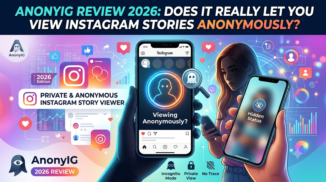 AnonyIG Review 2026: Does It Really Let You View Instagram Stories Anonymously?