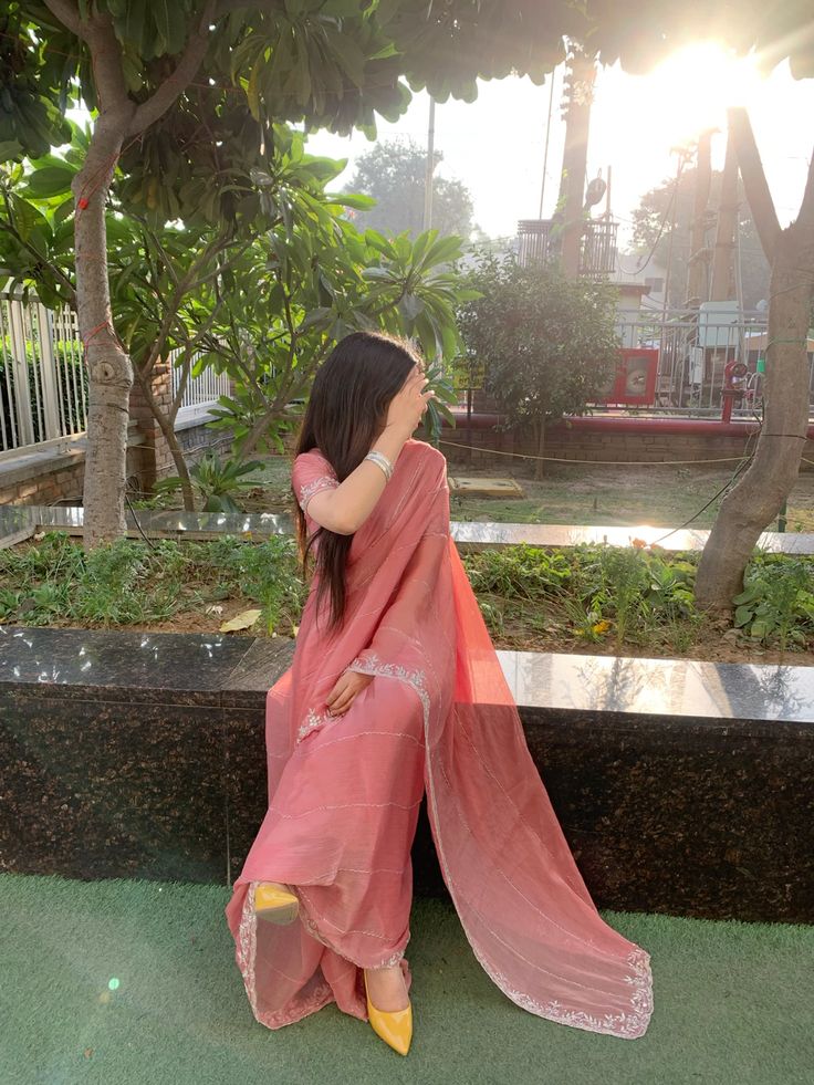 Cute Hidden Face DP For Girls