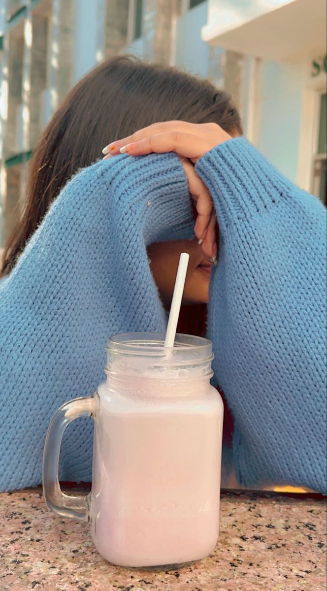 Cute Hidden Face DP For Girls