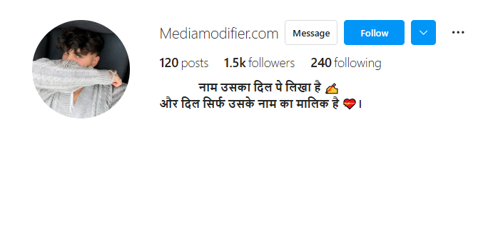 इंस्टाग्राम बायो लड़कों के लिए