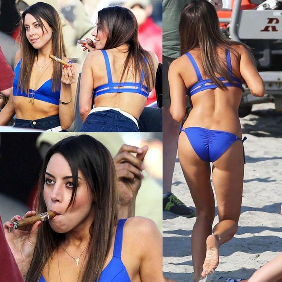 Aubrey Plaza Bikini Pics